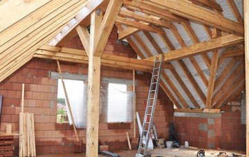 Ilketshall St Margaret attic trusses