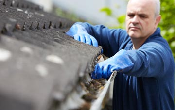 cleaning and inspecting Ilketshall St Margaret roofs